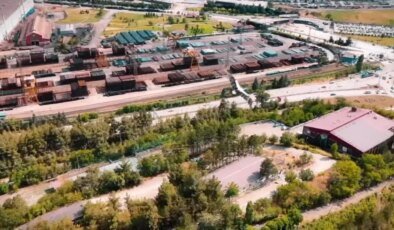 Dron ile Leylek Uçuşu Gökyüzünde Görüntülendi