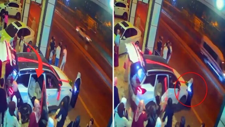 Düğün salonundan gelini alan damadın heyecanı pahalıya patladı