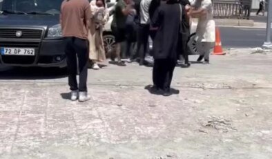 Elazığ’daki Trafik Kazasında Kavga Kameralara Yansıdı