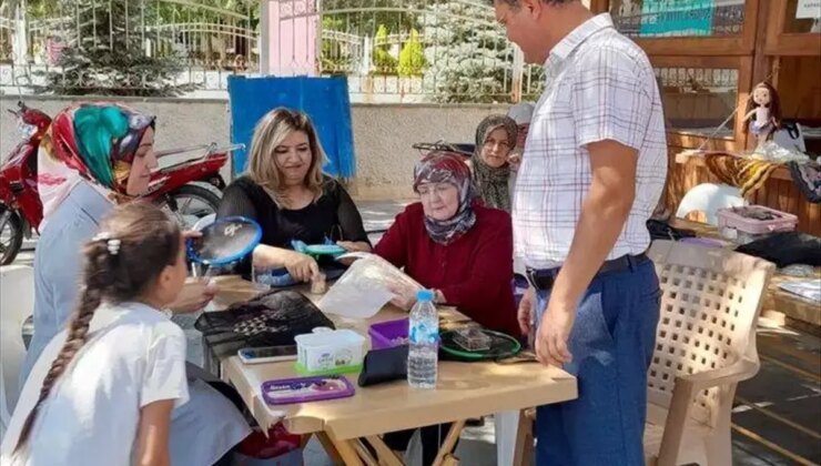 Elmalı Halk Eğitim Merkezi’nde Satış Reyonu Açıldı