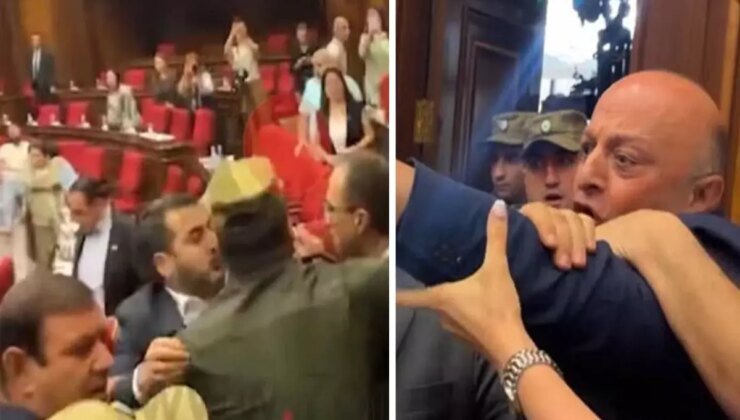 Ermenistan’da meclis karıştı: Vekiller tekme ve yumruklarla birbirine girdi