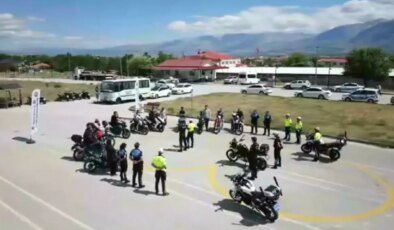 Erzincan’da Motosiklet Kazalarını Önlemek İçin Güvenli Sürüş Eğitimi