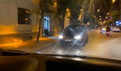 Eskişehir’de Ters Yönden Giden Otomobil Tehlike Saçtı
