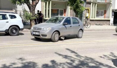Eskişehir’de Trafik Kazası: Motosikletli Kurye Yaralandı