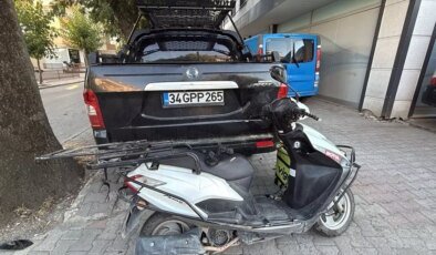 Gebze’de Motosiklet ile Otomobil Çarpıştı: Bir Yaralı