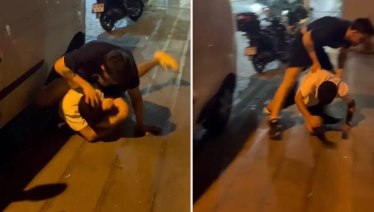 Gençlerin sosyal medyadaki tartışması, tekme tokat kavgayla bitti