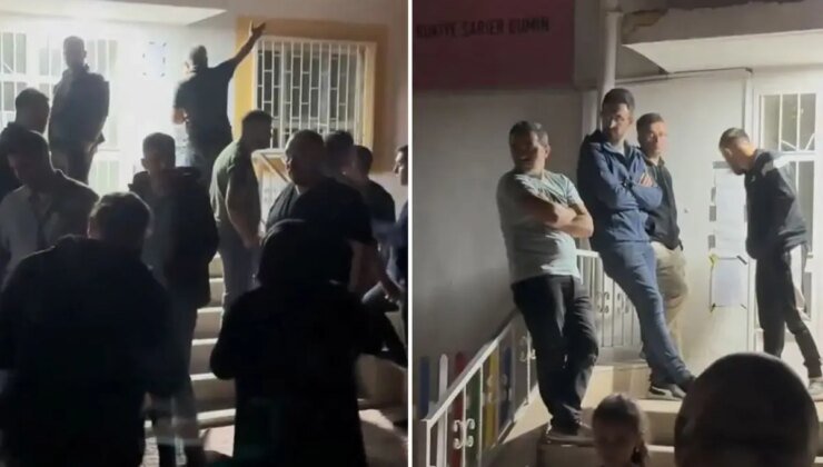 Görüntü Türkiye’den! Çocukları için geceden sıraya girdiler