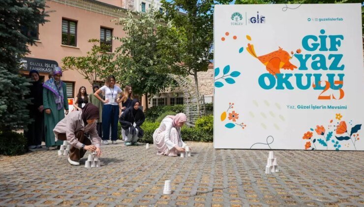 Güzel İşler Fabrikası Yaz Okulu, Gençlerle Dolu Dolu Gecirecek