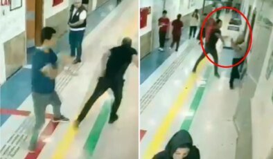 Hastanede doktor ve güvenlik görevlisine bıçaklı saldırı