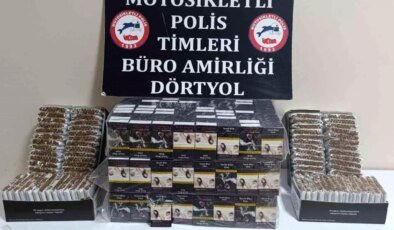 Hatay’da 430 Paket Gümrük Kaçağı Sigara Ele Geçirildi