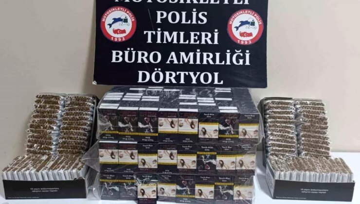 Hatay’da 430 Paket Gümrük Kaçağı Sigara Ele Geçirildi
