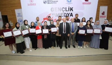 Hatay’da Gençlik ve Medya Akademisi Eğitimi Tamamlandı