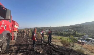 Hatay’da korkutan yangın! Kontrol altına alındı