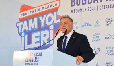 İBB’den Çatalca’da Buğday Hasat Etkinliği