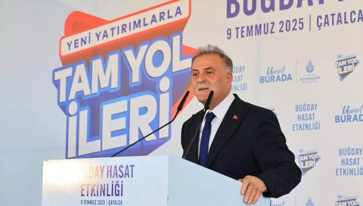 İBB’den Çatalca’da Buğday Hasat Etkinliği