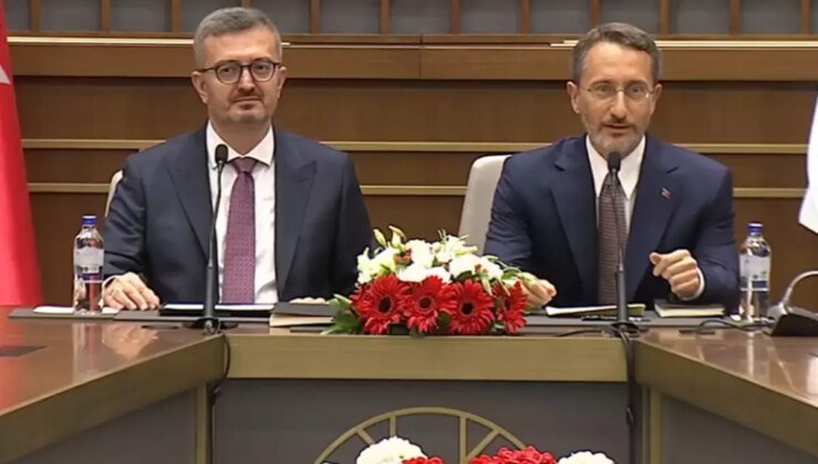 İletişim Başkanlığı’nda devir teslim! Altun bu sözlerle veda etti