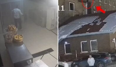 Kartalkaya’da faciasının yeni görüntüleri! Önlerindeki yangın söndürme tüpünü kullanmadan kaçmışlar