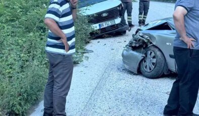Kastamonu’da Otomobil Çarpışması: 1 Yaralı