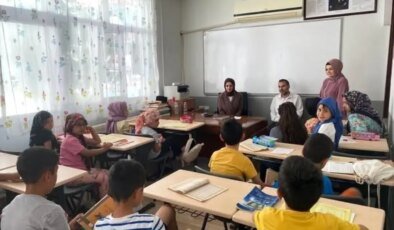Kaymakam Bayguş, Kur’an Kursu Öğrencilerini Ziyaret Etti