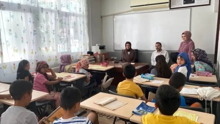 Kaymakam Bayguş, Kur’an Kursu Öğrencilerini Ziyaret Etti