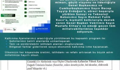 Kayseri’de İHA ve Eğitim Uçağı Parçaları Üretilecek