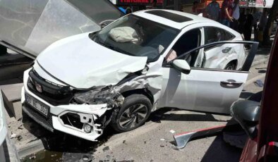 Kayseri’de Trafik Kazası: 1 Yaralı