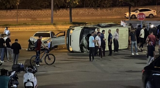 Kayseri’de trafik kazası: 9 yaralı