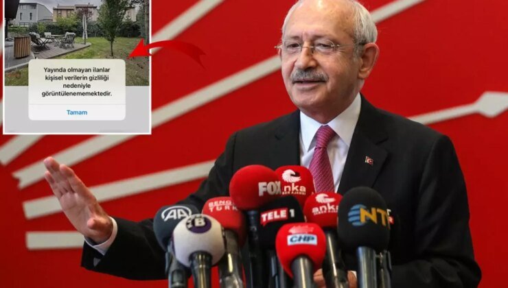 Kılıçdaroğlu’nun ofisinin satış ilanı apar topar yayından kaldırıldı