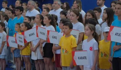 Kırklareli’nde Yaz Spor Okulları Törenle Açıldı