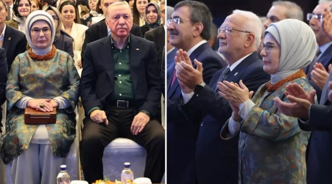 Kızılcahamam Kampı’na Emine Erdoğan’ın şıklığı damga vurdu