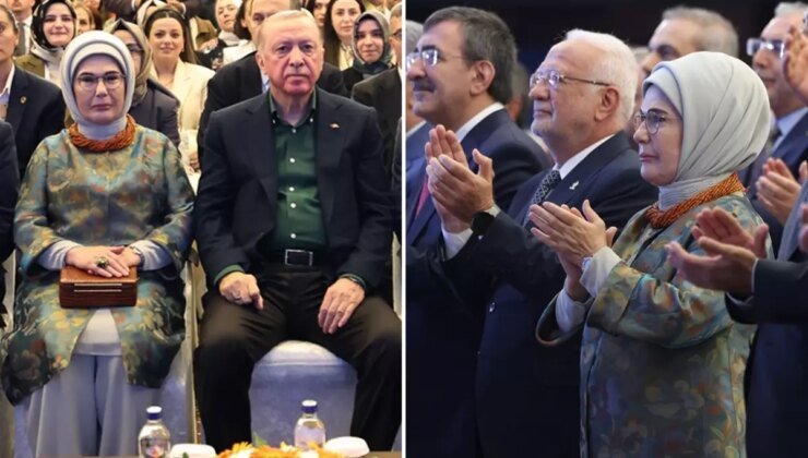 Kızılcahamam Kampı’na Emine Erdoğan’ın şıklığı damga vurdu