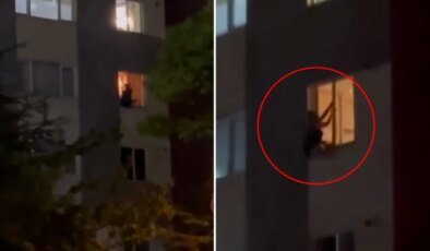 Kızına intihar mesajı atıp 4. kattan atladı! Annesini görünce sinir krizi geçirdi