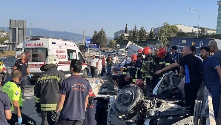 Kocaeli’ndeki kazada 5 kişinin ölümüne neden olan şoför tutuklandı
