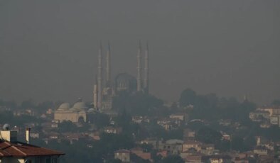 Komşumuz da alevlerle savaşıyor! Dumanlar Edirne’ye ulaştı