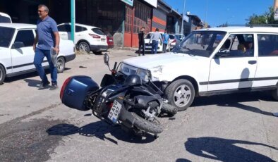 Konya’da Motosiklet ve Otomobil Çarpıştı: Bir Yaralı