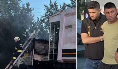 Konya’da vahşet… Öldürüp TIR’la ateşe vermiş!