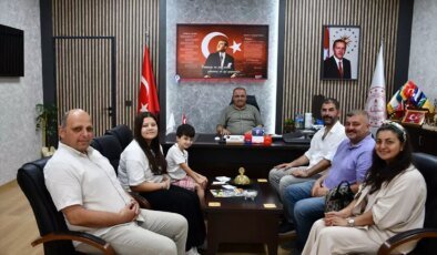 LGS’de Tam Puan Alan Asya Deniz Karakuş’tan Kaymakam’a Ziyaret