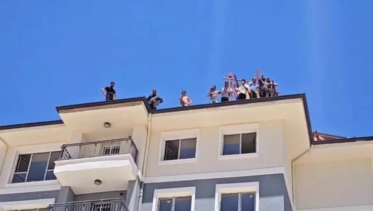 Maaşlarını Alamayan İnşaat İşçileri İntihar Girişiminde Bulundu