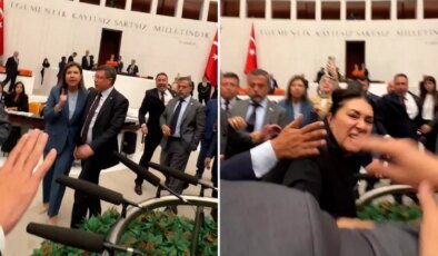 Meclis’te "Zeytinlik yasası" görüşmelerinde arbede çıktı