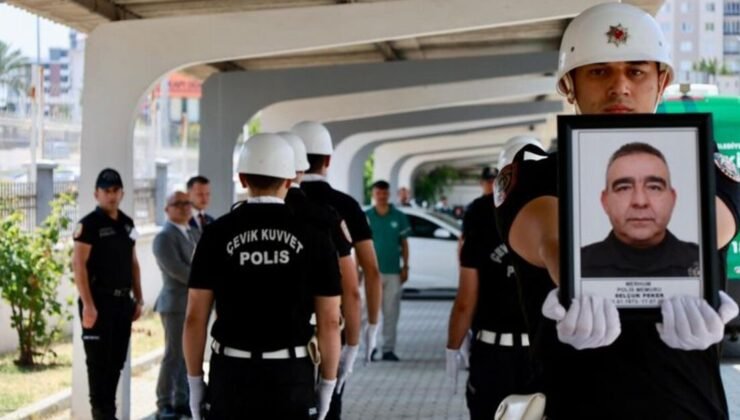 Mersin’de görevi başında kalp krizi geçiren polis hayatını kaybetti