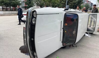 Merzifon’da Otomobil Kazası: 1 Yaralı