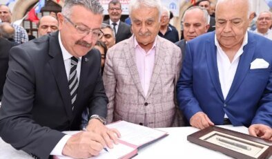 Merzifon’un Su Projesi İçin Sözleşme İmzalandı