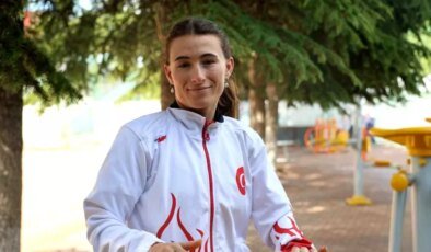 Milli Sporcu Urkuş Işık, Sakatlığa Rağmen Azimle Antrenman Yapıyor
