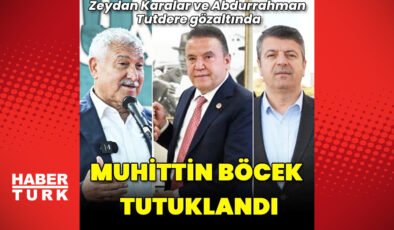 Muhittin Böcek tutuklandı