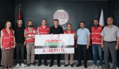 Öğrencilerden Filistinli Çocuklara Destek