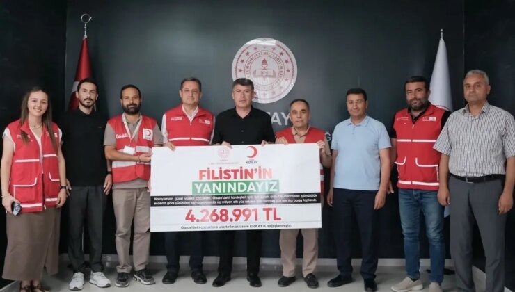 Öğrencilerden Filistinli Çocuklara Destek