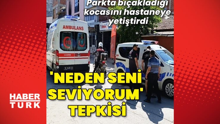 Parkta bıçakladığı kocasını elektrikli bisikletle hastaneye götüren kadın serbest kaldı