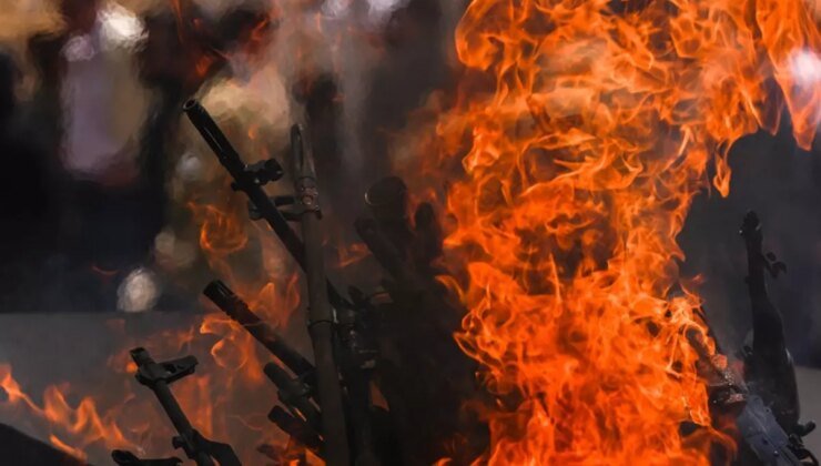 PKK’nın yaktığı silahların akıbeti belli oldu