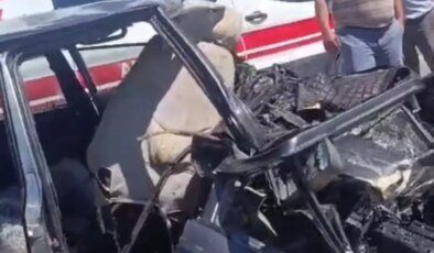 Polatlı’da Kafa Kafaya Çarpışma: 1 Ölü, 4 Yaralı