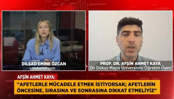 Prof. Dr. Afşin Ahmet Kaya: "Yangınla Mücadele Kriz Anından Önce Başlamalı"
